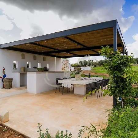 بيت للعطل Td Trullo Yume Whispering Olive Grove أوستوني